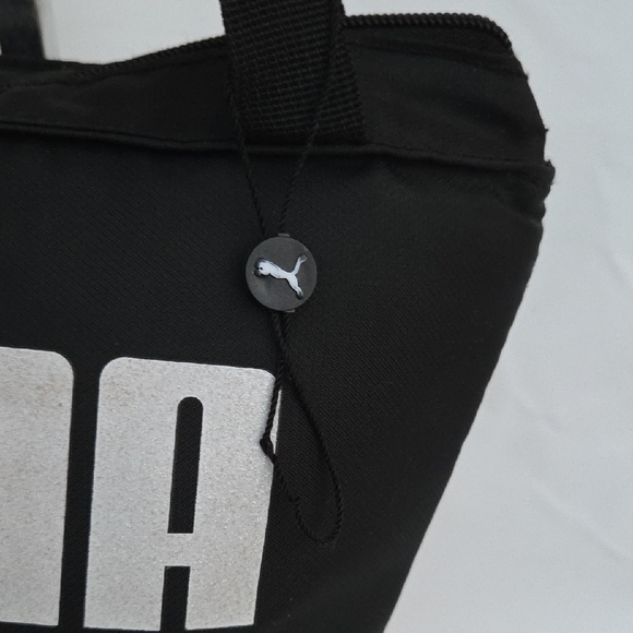 PUMA Black and White Logo Tote - Picture 7 of 8